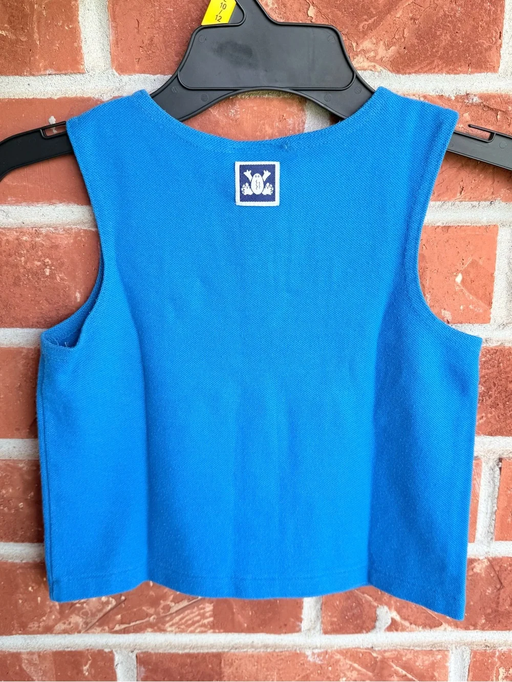 Vintage Carter's Bright Blue 'Natural Life' Tank Top